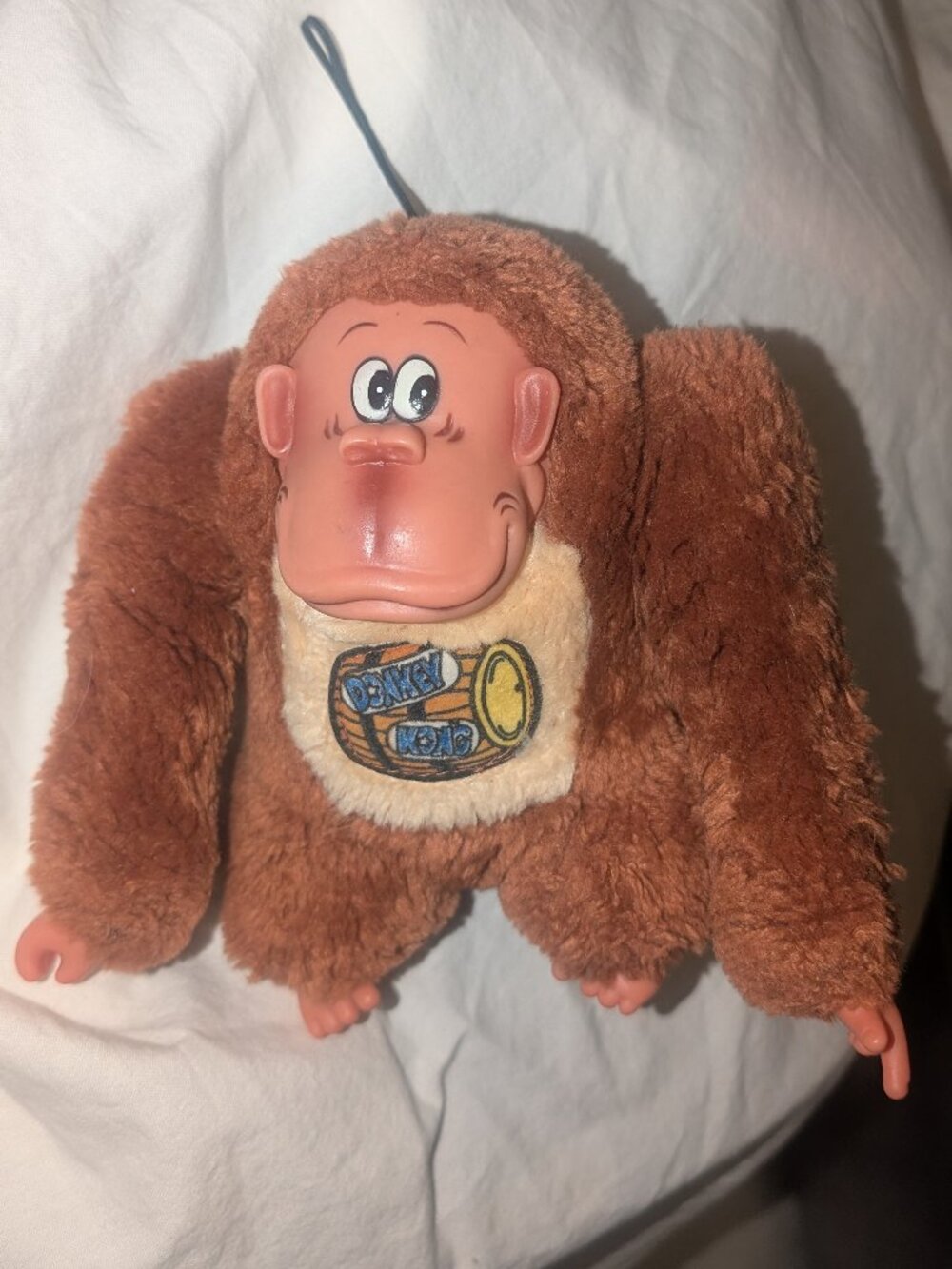 Vintage 1980s 80s DONKEY KONG PLUSH TOY - Gamer